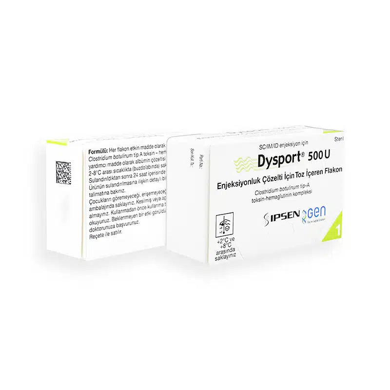 Dysport 500u Non-English Botulinum Toxin Injectable For Reducing Facial Wrinkles And Fine Lines