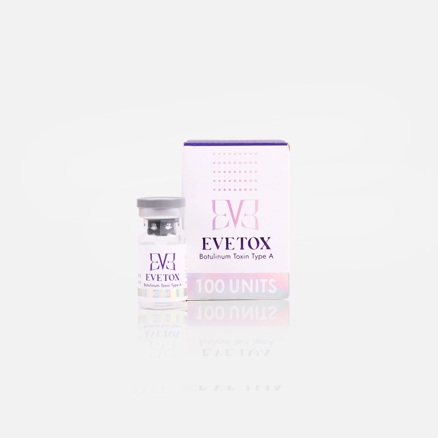 Evetox 100 Units Botulinum Toxin Type A Neuromodulator Wrinkle Reduction