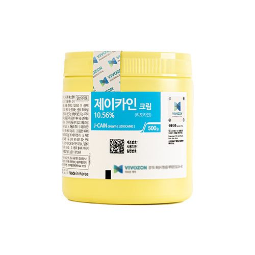 J-Cain Cream 10.56% Lidocaine Topical Anesthetic Numbing Injection Laser Tattooing Pre-procedure Pain Relief