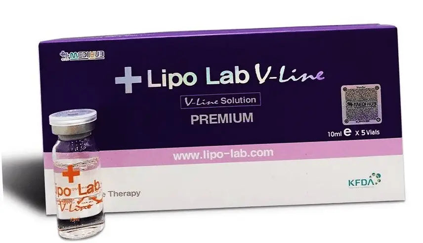 Lipo Lab V Line Facial Fat Dissolving Injectable Jawline V-line Contouring Double Chin Reduction Skin Rejuvenation Hyaluronic Acid