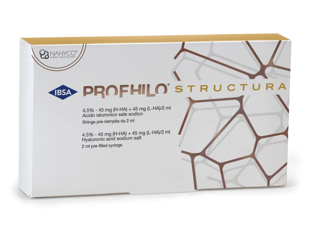 Profhilo Structura Hyaluronic Acid Deep Tissue Restoration Subcutaneous Fat Adipose Regeneration Collagen Elastin NAHYCO
