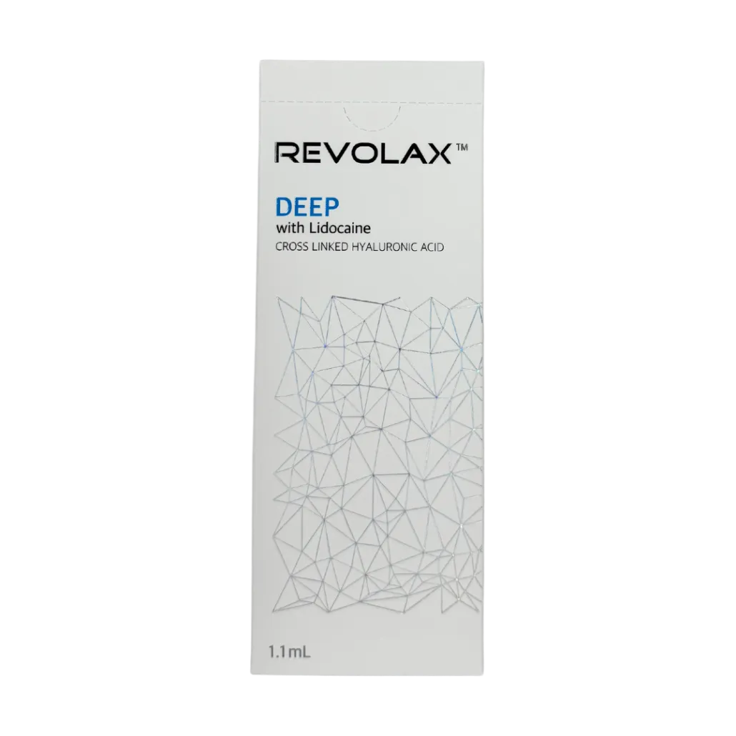 Revolax Deep With Lidocaine Hyaluronic Acid Dermal Filler For Facial Volume And Wrinkle Correction